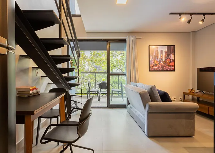 Easy Star - Duplex Moderno Na Vila Olimpia - Um01H