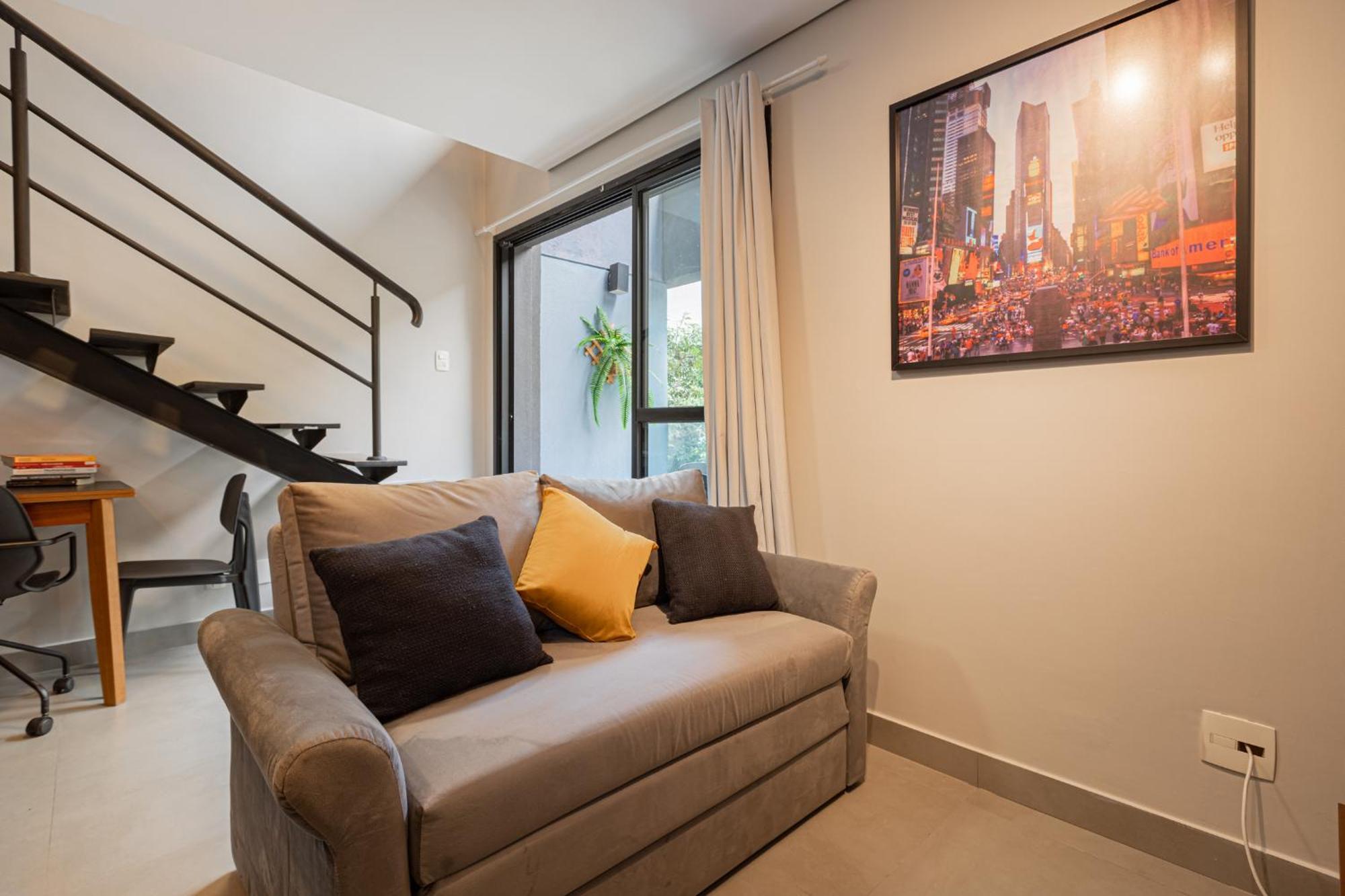 Apartamento Easy Star - Duplex Moderno Na Olimpia - Um01h *